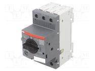 Motor breaker; 690VAC; for DIN rail mounting; IP20; -25÷60°C ABB