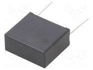 Capacitor: polypropylene; R53; 1.8uF; 800VDC; 350VAC; 14x28x32mm KEMET