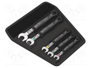 Wrenches set; combination spanner; 8mm,9mm,10mm,13mm,15mm WERA