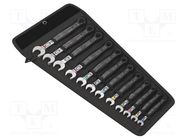 Wrenches set; combination spanner; Joker 6003; 12pcs. WERA