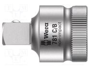 Adapter; 1/2",3/8" square WERA