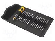 Kit: screwdrivers; case; Kraftform Kompakt 60 ESD; 17pcs. WERA