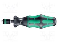 Screwdriver; torque; Kraftform-7400; 133mm; 0.1Nm WERA