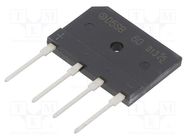 Bridge rectifier: single-phase; Urmax: 600V; If: 6A; Ifsm: 170A SHINDENGEN