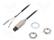 Sensor: inductive; OUT: PNP / NO; 0÷8mm; 10÷30VDC; M12; IP67; 200mA OMRON