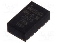 Converter: DC/DC; Uin: 4÷36V; Uout: 800mVDC÷34VDC; Iout: 500mA; SMT RECOM