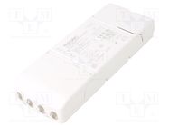 Power supply: switching; LED; 25W; 20÷50VDC; 350÷1050mA; IP20; LC TRIDONIC