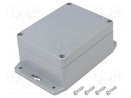 Enclosure: multipurpose; X: 90mm; Y: 115mm; Z: 55mm; ABS; light grey GAINTA