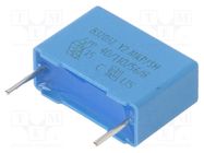 Capacitor: polypropylene; Y2; 22nF; 350V; 18x12.5x7mm; THT; ±20% EPCOS