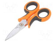 Scissors; for electricians; straight; for cables; 145mm BETA