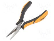 Pliers; half-rounded nose; 140mm BETA