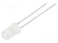 LED; blue; 5mm; 2130÷12000mcd; 30°; Front: convex; 3.2÷4VDC; 120mW CREE LED