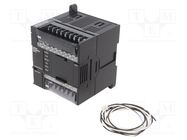 Module: PLC programmable controller; OUT: 8; IN: 12; OUT 1: relay OMRON