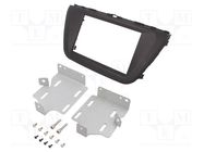 Radio frame; Suzuki; 2 DIN; black ACV