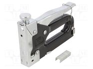 Stapler; adjusting of punching force; manual RAPID