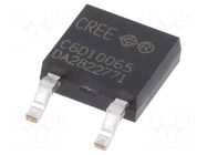 Diode: Schottky rectifying; TO252-2; SiC; SMD; 650V; 10A; 43W; C6D Wolfspeed(CREE)