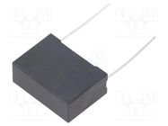 Capacitor: polypropylene; 0.56uF; 10x18.5x26.5mm; THT; ±10%; 25mm KEMET