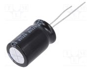 Capacitor: electrolytic; low ESR; THT; 1000uF; 25VDC; Ø12.5x20mm NICHICON