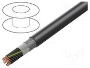 Wire; ÖLFLEX® ROBUST 215C; 34G0.75mm2; black; 300V,500V; CPR: Fca LAPP