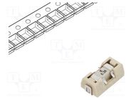 Fuse: fuse; quick blow; 6.3A; 125VAC; 125V; 125VDC; SMD; 154 LITTELFUSE