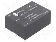 Converter: AC/DC; 15W; 85÷265VAC; Usup: 120÷380VDC; Uout: 12VDC 