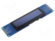 Display: OLED; graphical; 3.55"; 256x64; Dim: 157x40x1.6mm; white RAYSTAR OPTRONICS