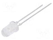 LED; green; 5mm; 16800÷32900mcd; 30°; Front: convex; 3.2÷4VDC; 120mW CREE LED