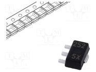 IC: voltage regulator; LDO,linear,fixed; 3.3V; 150mA; SOT89-3; SMD TOREX