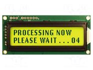 Display: LCD; alphanumeric; STN Positive; 16x2; grey; 80x36x13.5mm NEWHAVEN DISPLAY INTERNATIONAL