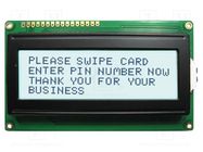 Display: LCD; alphanumeric; FSTN Positive; 20x2; white; LED; PIN: 16 NEWHAVEN DISPLAY INTERNATIONAL