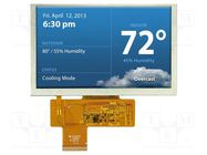 Display: TFT; 5"; 800x400; Illumin: LED; Dim: 120.7x75.8x3.1mm; RGB NEWHAVEN DISPLAY INTERNATIONAL