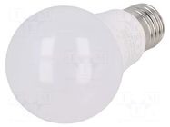 LED lamp; neutral white; E27; 220/240VAC; 806lm; P: 8.5W; 200° V-TAC