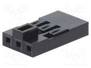 Connector: pin strips; plug; male/female; Mini-PV™; 2.54mm; PIN: 3 AMPHENOL COMMUNICATIONS SOLUTIONS