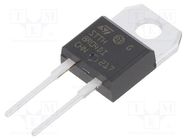 Diode: rectifying; THT; 400V; 8A; tube; Ifsm: 120A; TO220ACIns; 25ns STMicroelectronics