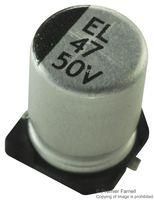 CAP, 47┬╡F, 50V, RADIAL, SMD