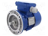 Motor: AC; 3-phase; 0.09kW; 230/400VAC; 1380rpm; IP54; -30÷60°C BESEL