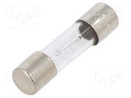 Fuse: fuse; time-lag; 1.6A; 250VAC; glass; 5x20mm; brass; TSC; bulk OPTIFUSE