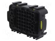 Case; push-in; ways: 22; polyamide 66; black; MICRORELAY,MINIVAL MTA
