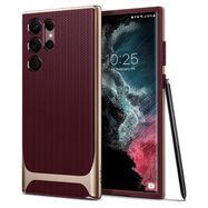 Spigen Neo Hybrid case for Samsung Galaxy S22 Ultra - burgundy, Spigen