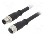 Cable: for sensors/automation; M12; PIN: 12; 3m; plug; 30VDC; 30VAC MUELLER ELECTRIC