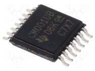 IC: digital; NOR; Ch: 4; IN: 2; CMOS; SMD; TSSOP14; 3÷18VDC; -55÷125°C TEXAS INSTRUMENTS