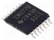 IC: digital; XNOR; Ch: 4; IN: 4; CMOS; SMD; TSSOP14; 3÷18VDC; -55÷125°C TEXAS INSTRUMENTS