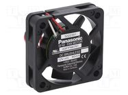 Fan: DC; axial; 12VDC; 40x40x10mm; 8.4m3/h; 21.5dBA; ball; 5500rpm 