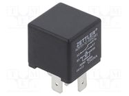 Relay: electromagnetic; SPDT; Ucoil: 12VDC; 40A; automotive; AZ9731 ZETTLER