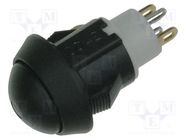 Switch: push-button; Pos: 2; SPST-NO; 0.125A/125VAC; 0.2A/24VDC C&K