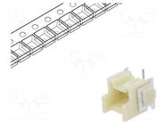 Connector: wire-board; socket; male; PIN: 2; XA; 3A; 250V; vertical JST