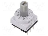 Encoding switch; DEC/BCD; Pos: 10; THT; Rcont max: 80mΩ; PT65 PTR HARTMANN