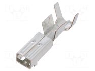Contact; female; tinned; 12AWG; crimped; for cable; 6.2mm; 600V JST