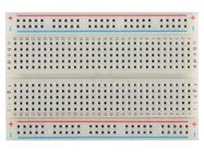 Board: universal; prototyping,solderless; W: 55mm; L: 82mm; 3A; 30V VELLEMAN