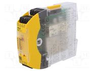 Module: safety relay; Usup: 24VDC; IN: 3; OUT: 5; PNOZ s4.1; -10÷60°C 